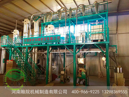 河南糧院為客戶定制的玉米加工設備 河南糧院為客戶定制的玉米加工設備